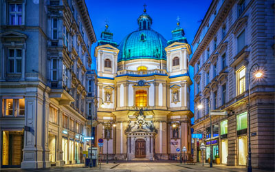 Ruijs Travel - Capitals of Central Europe - Vienna - St. Peters Church